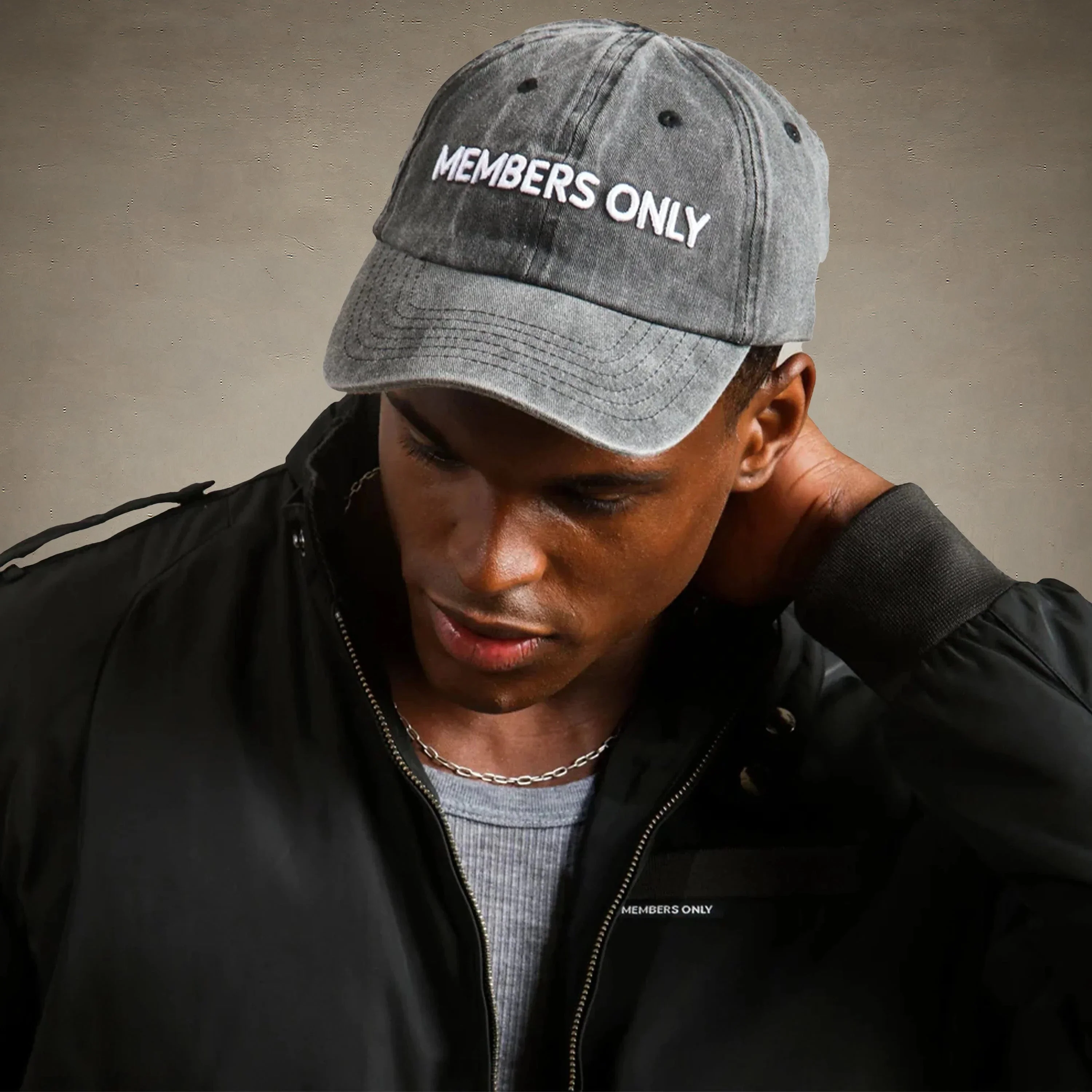 Washed Baseball Cap - Image 3